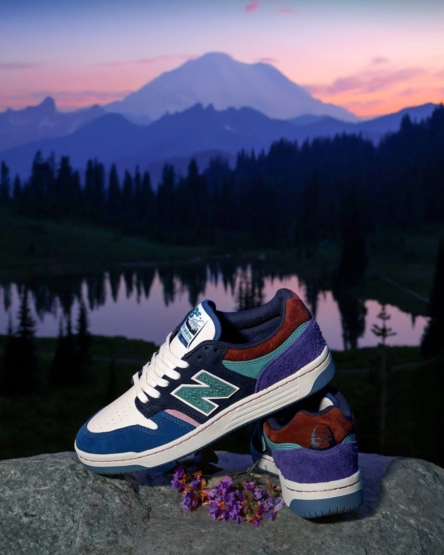 New Balance Numeric 480 CASCADE 35TH NORTH skateboard shoes