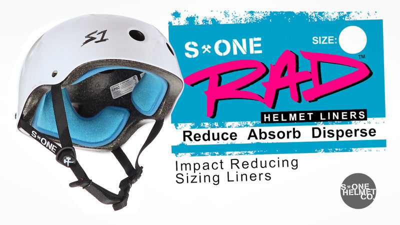 S1 - RAD Helmet Liner | Impact Reducing Helmet Pads from S-One