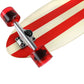 Paradise Longboard Red Pinstripe