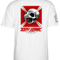 Powell Peralta Bones Brigade Series 17 Tony Hawk T-Shirt - White