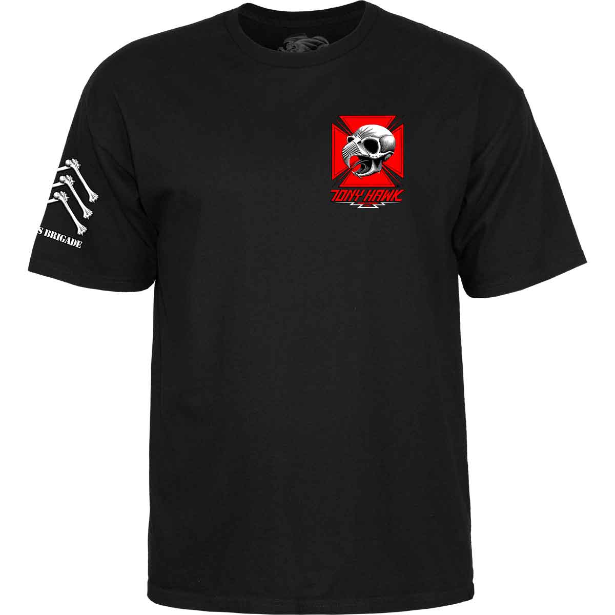 Powell Peralta Bones Brigade Series 17 Tony Hawk T-Shirt - Black