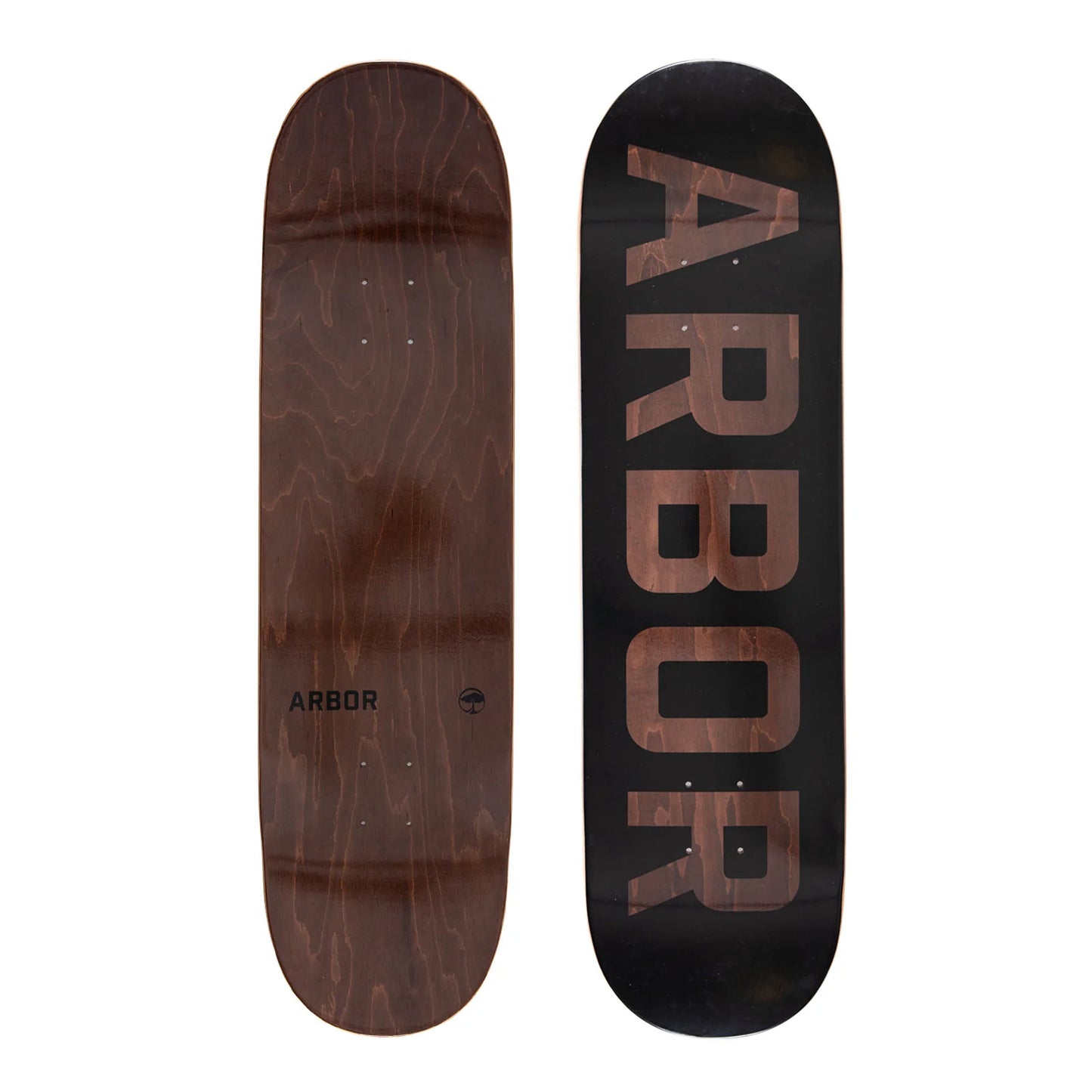 Arbor Logo Skateboard Deck Surplus 8.0”