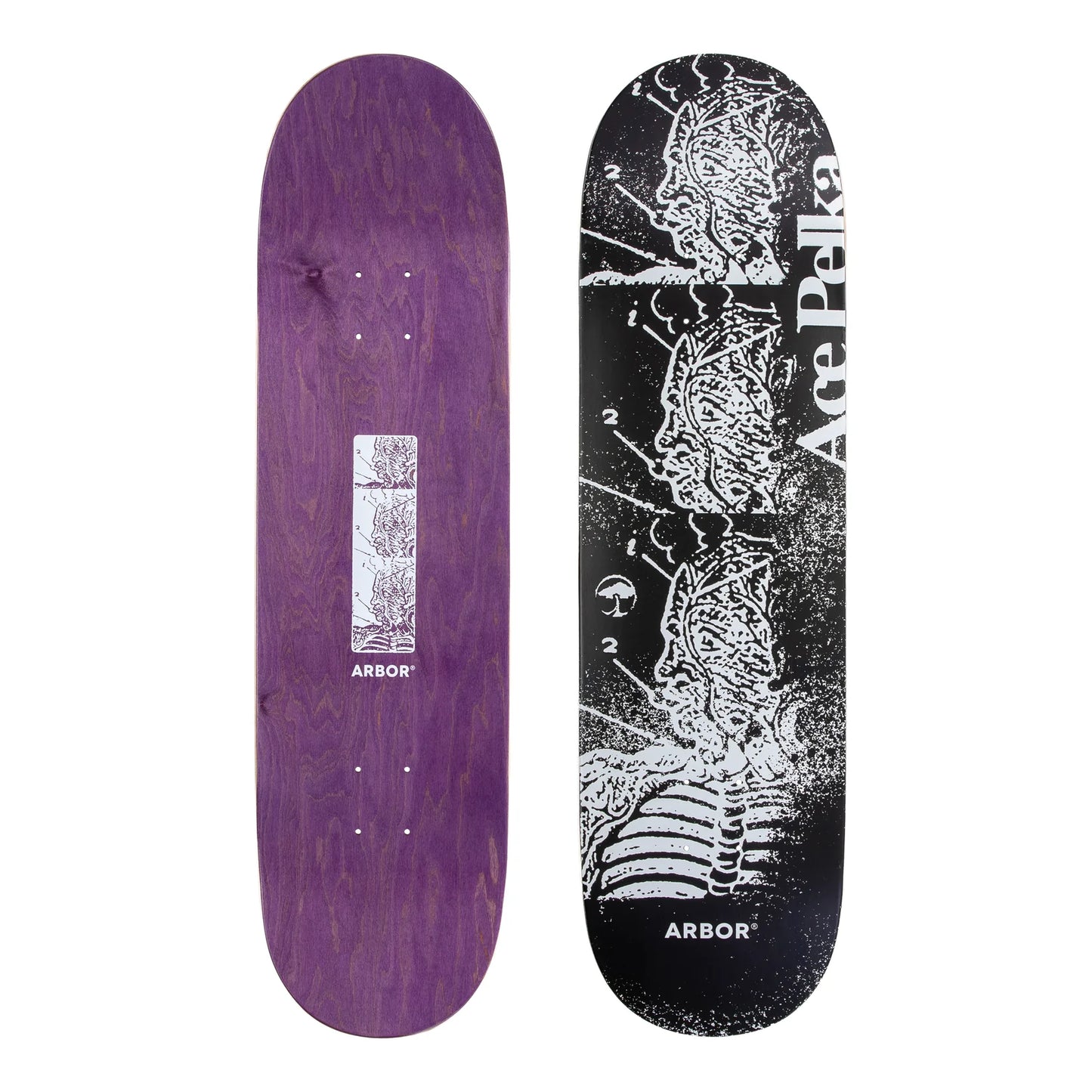 Arbor Pro Skateboard Deck Series Ace Pelka 8.5”