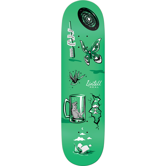 Real Skateboard Deck 8.28” Lintell Revealing