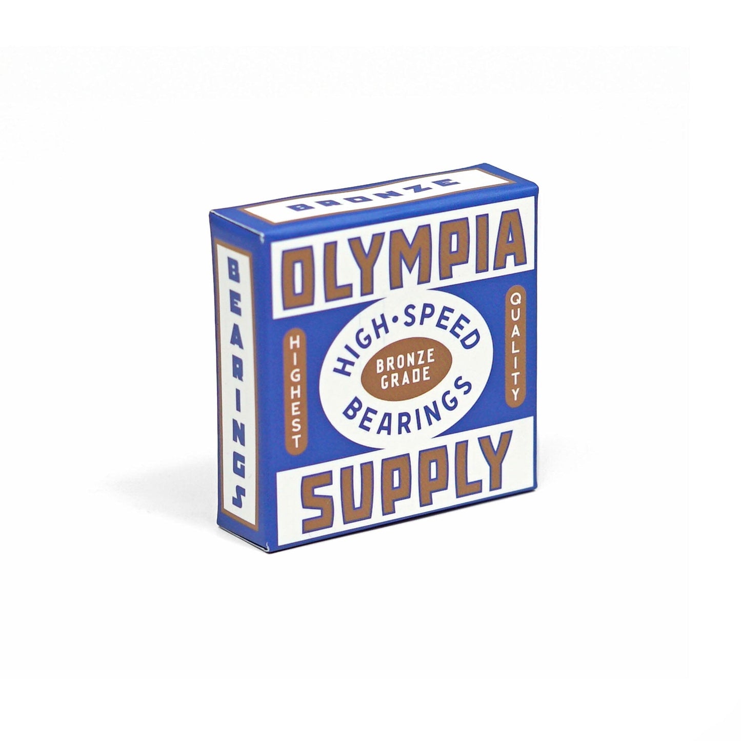 Olympia Bearings Bronze Grade High-Speed skateboard bearings set of 8