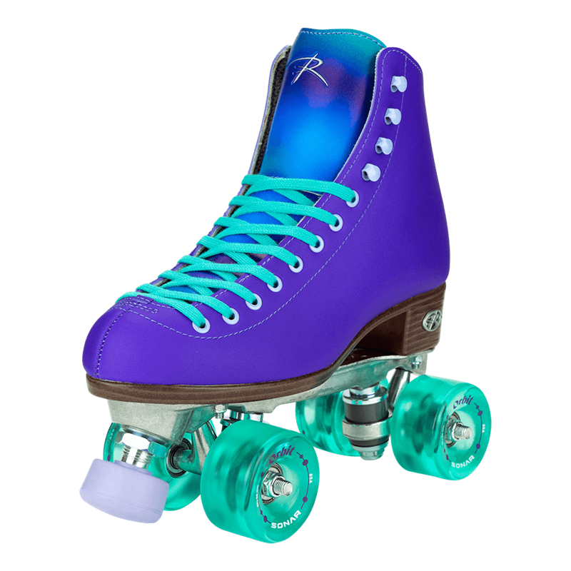 Riedell ORBIT Roller Skates ULTRAVIOLET Size 4 (purple)