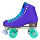 Riedell ORBIT Roller Skates ULTRAVIOLET Size 4 (purple)