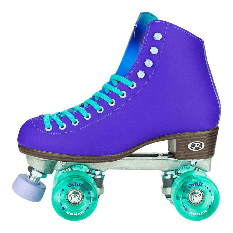 Riedell ORBIT Roller Skates ULTRAVIOLET Size 4 (purple)