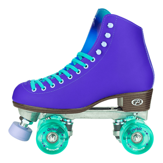 Riedell ORBIT Roller Skates ULTRAVIOLET Size 4 (purple)