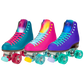 Riedell ORBIT Roller Skates ULTRAVIOLET Size 4 (purple)