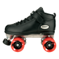 Riedell DART Roller Skates Black Size 7