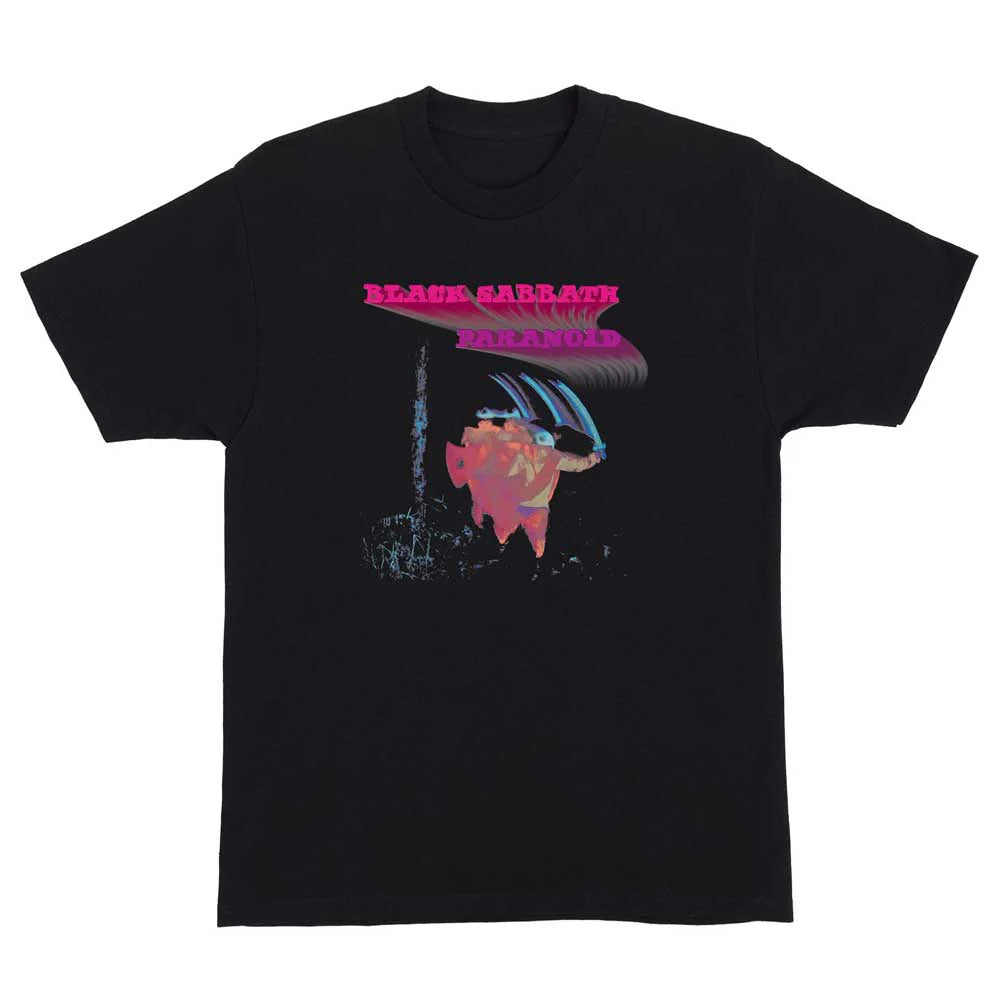 OJ x Black Sabbath Paranoid Heavyweight T-Shirt Black Tee