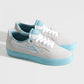 LAKAI Essex - Elite White Suede Aqua