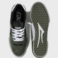 LAKAI Cambridge - Covert Green Black White shoes