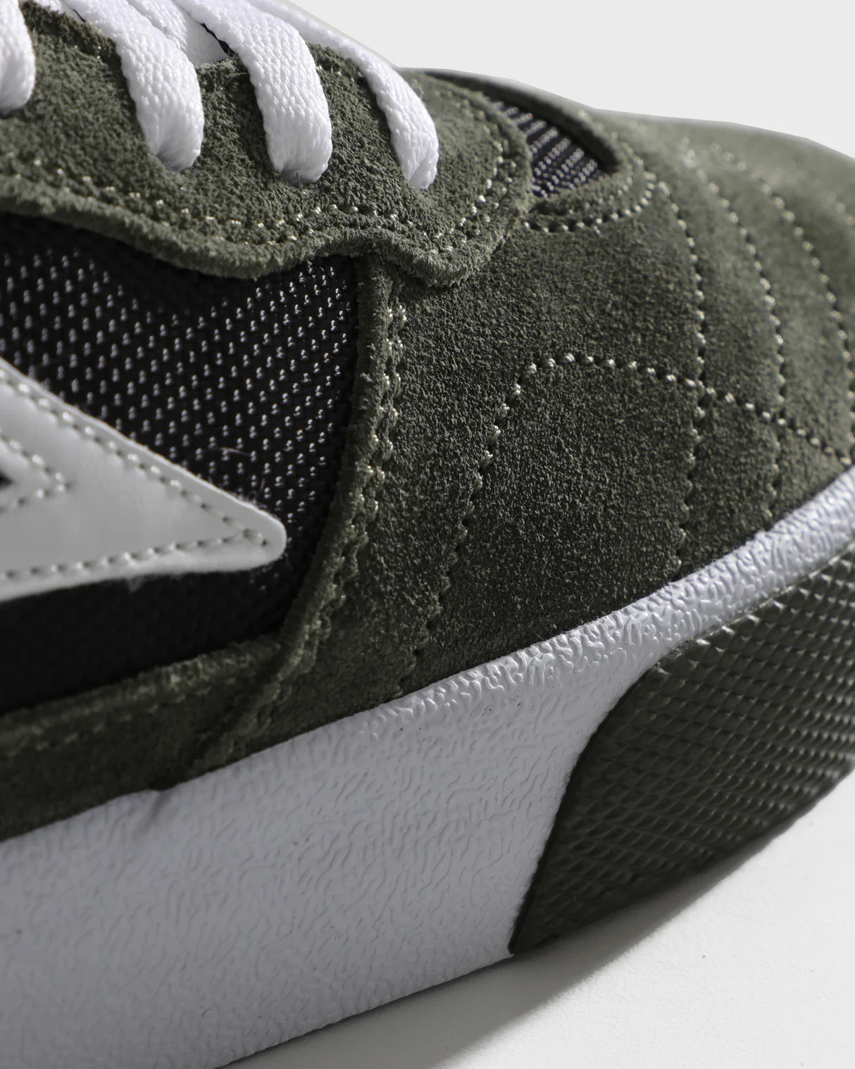 LAKAI Cambridge - Covert Green Black White shoes
