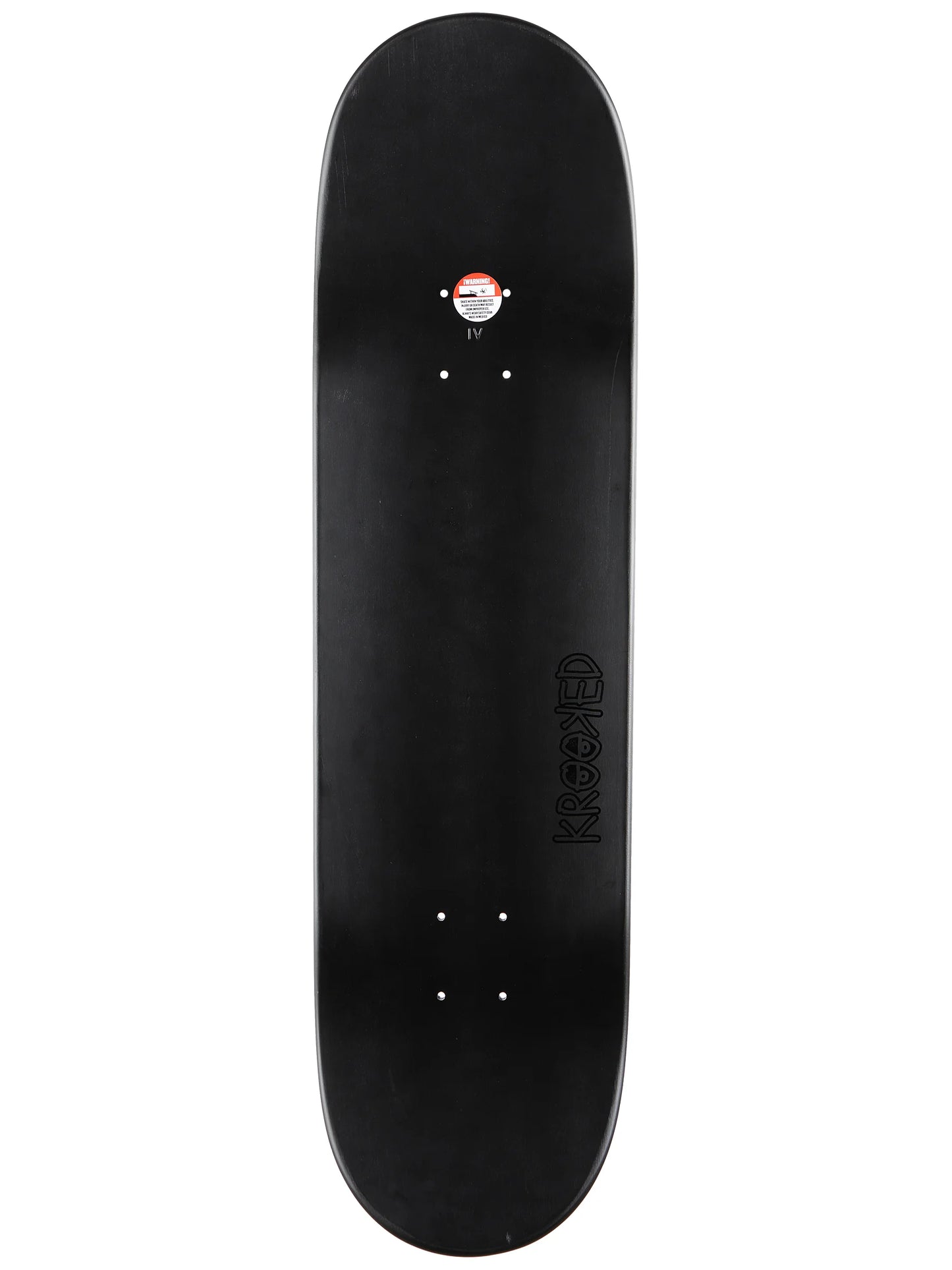 Krooked Skateboard deck eyes black 8.5