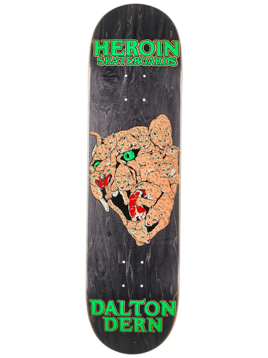 Heroin Skateboard Deck Dalton Panther 8.5