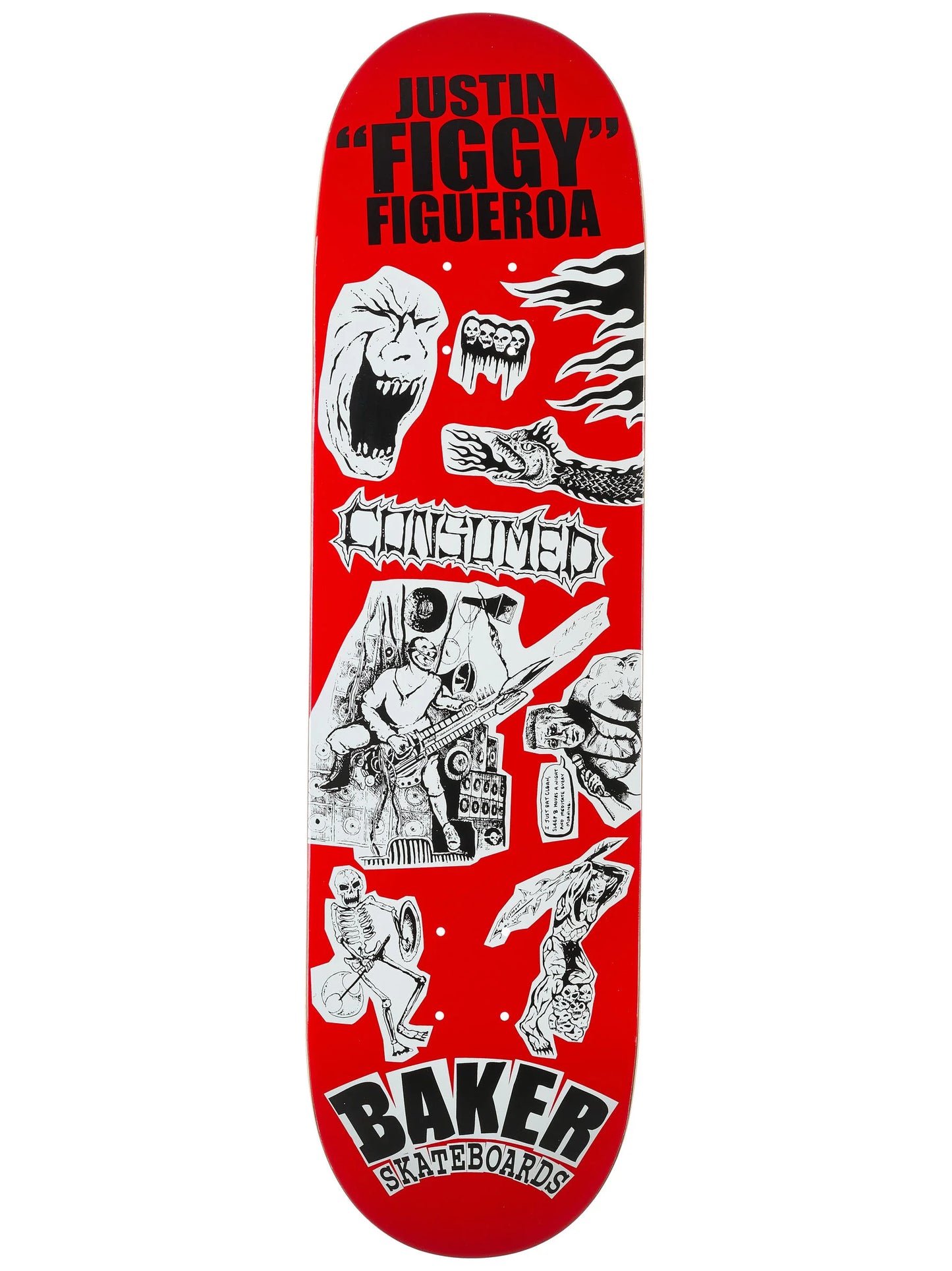 Baker Skateboard Deck Figgy 8.38