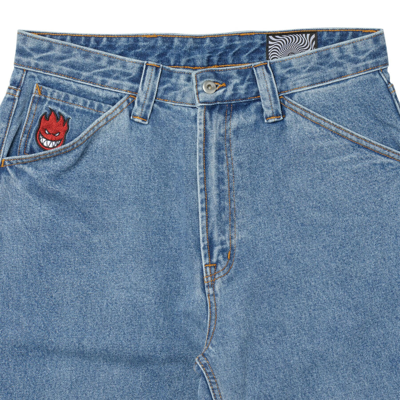 Spitfire Denim Pants BIGHEAD FILL Medium Stone Wash skate jeans