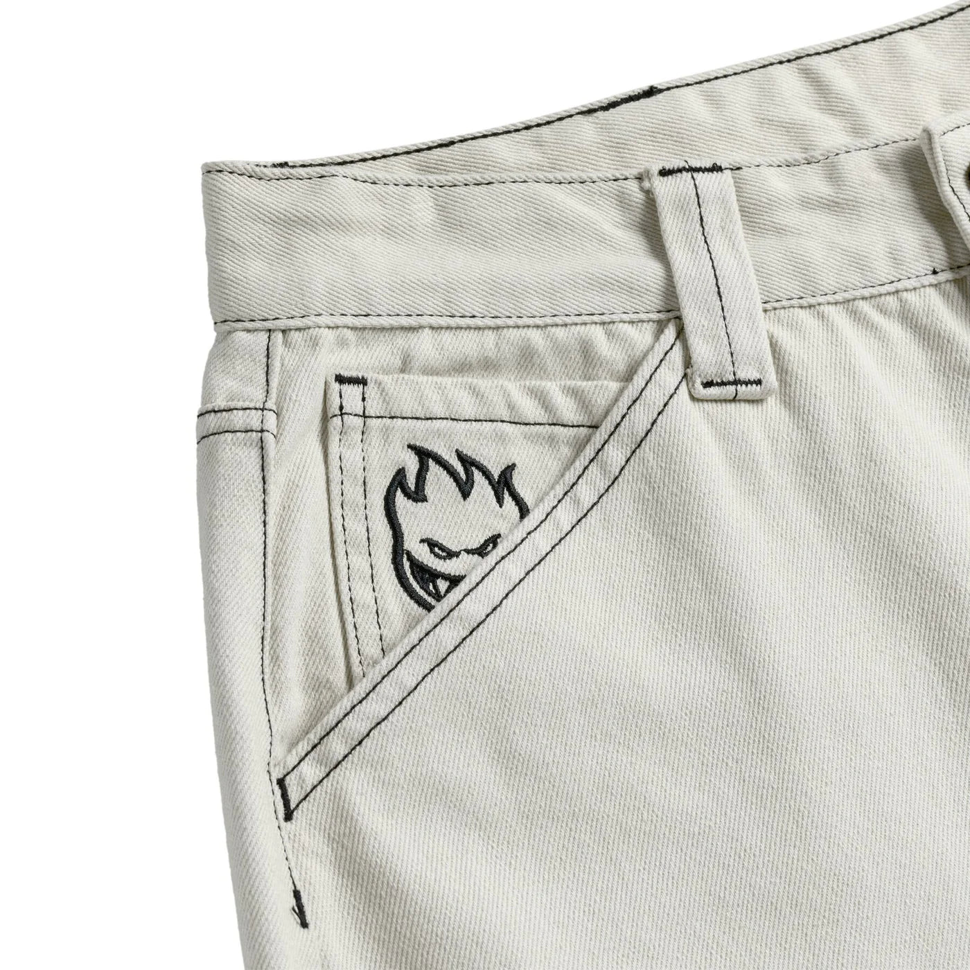 Spitfire Denim Pants BIGHEAD Natural / Black skate jeans