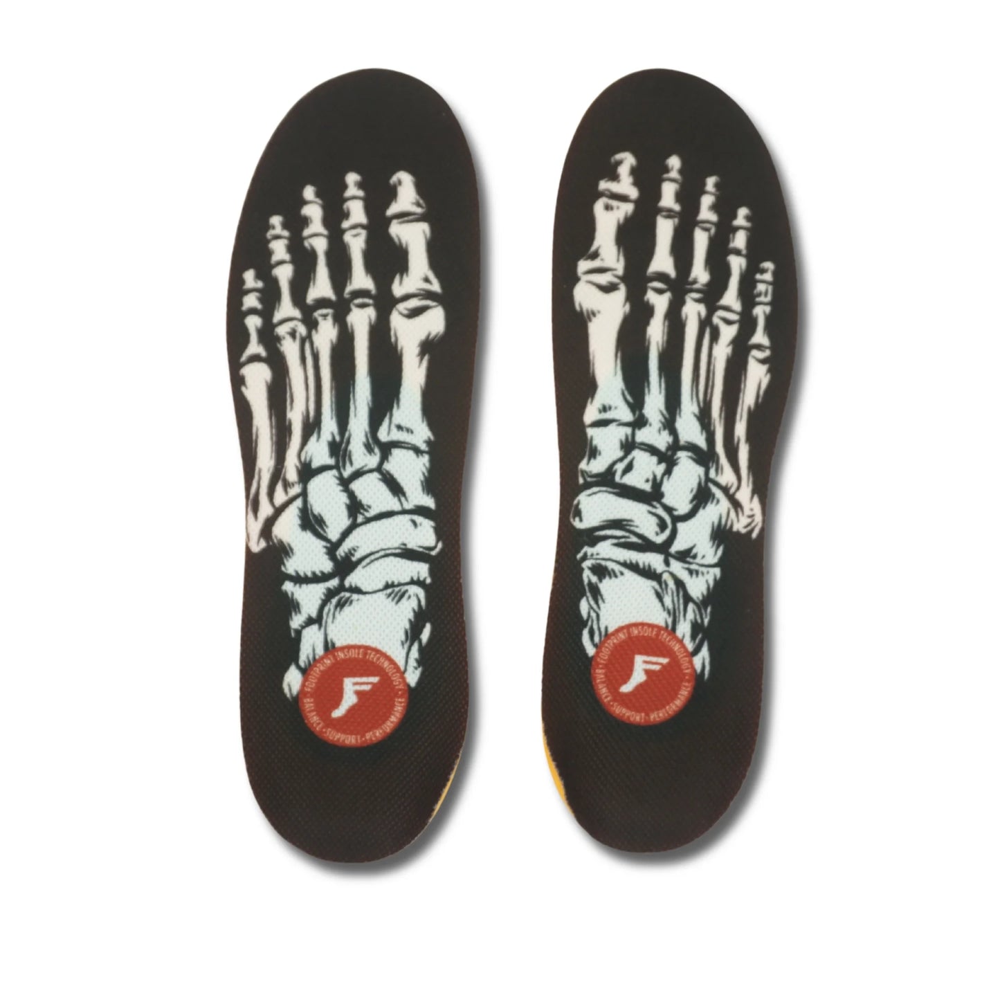 FP Insoles Kingfoam Orthotics Fluid-X Skeleton Black Shoe Insoles