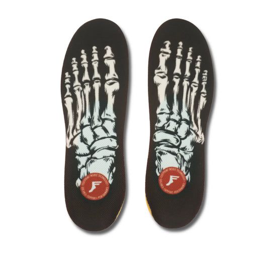 FP Insoles Kingfoam Orthotics Fluid-X Skeleton Black Shoe Insoles