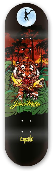 Capsule Jaime Mateu Pro Skateboard Deck 8.25