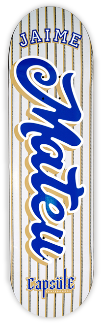 Capsule Mateu Sports SLV Skateboard Deck 8.25