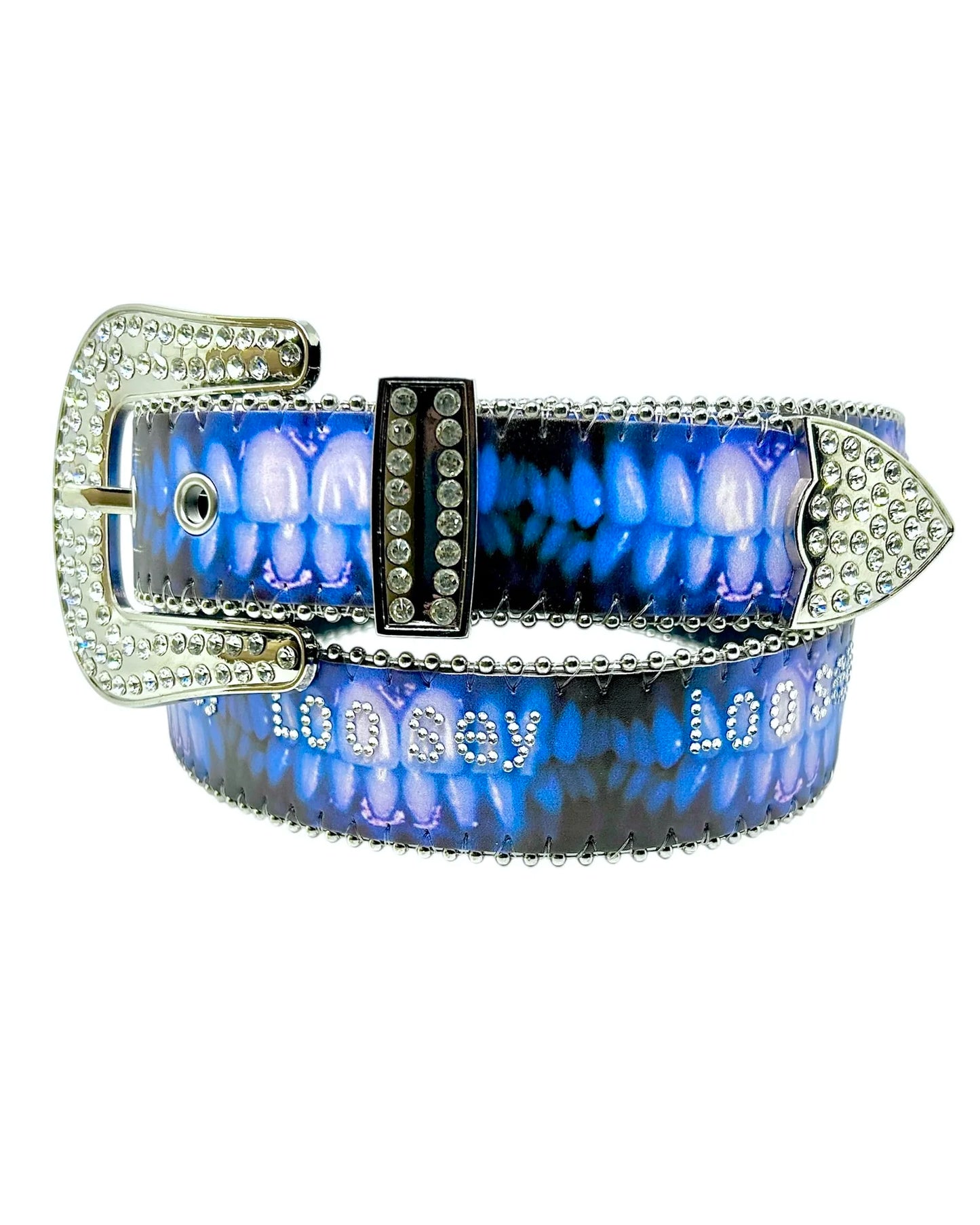 LOOSEY PEARLY WHITES RHINESTONE BELT