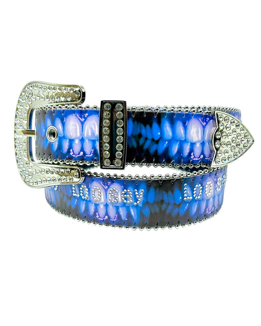 LOOSEY PEARLY WHITES RHINESTONE BELT