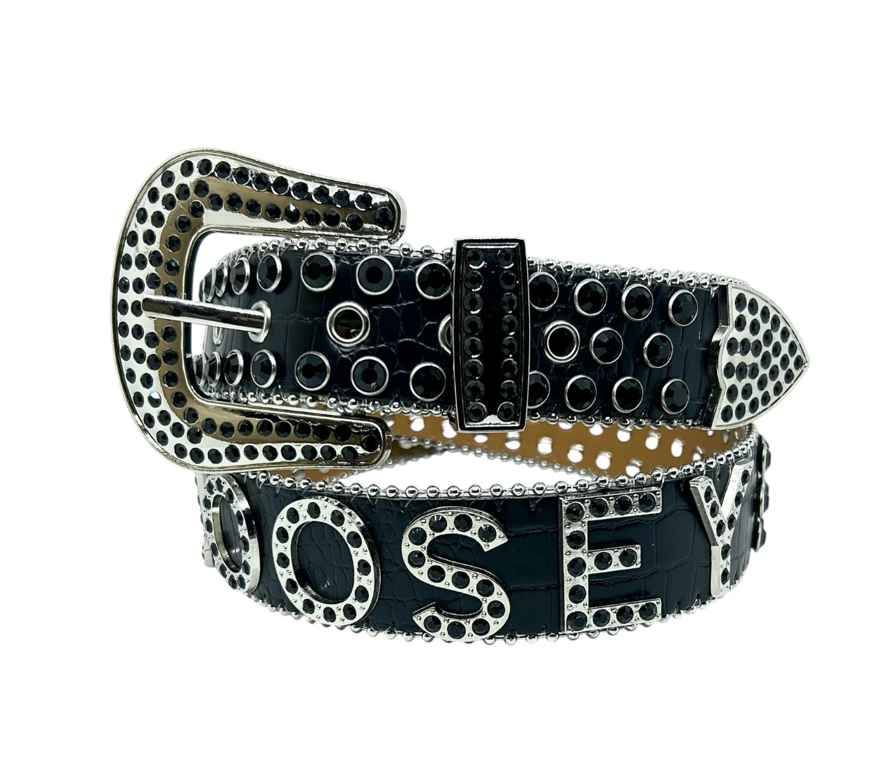LOOSEY BOLD RHINESTONES BELT