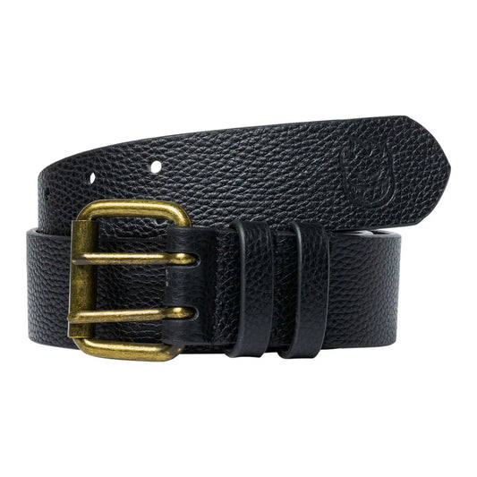 SPITFIRE BIGHEAD LEATHER BELT BRASS