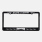 THRASHER BARBED WIRE LICENSE PLATE HOLDER
