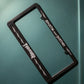 THRASHER BARBED WIRE LICENSE PLATE HOLDER