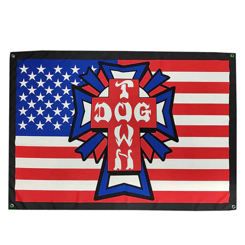Dogtown USA Flag 46x60 RED/WHITE/BLUE