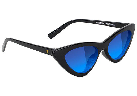 Sun Haters Billie Black/Blue Sunglasses