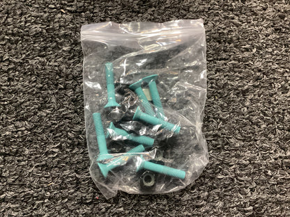 Daville Shop Hardware Assorted Colors 1” Phillips