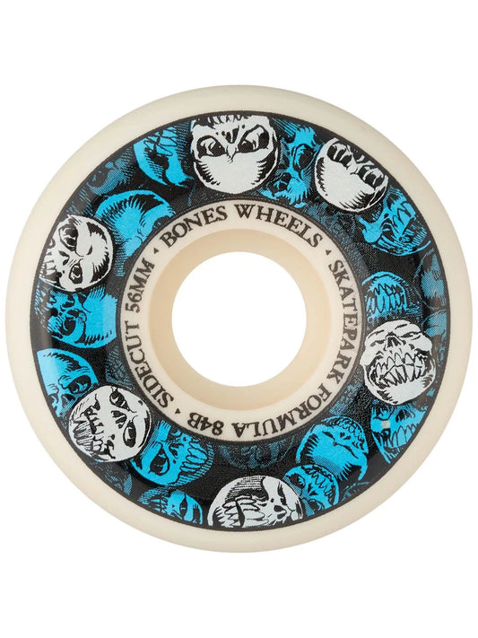 Bones SPF P5 Sidecut Skulls Wheels 84B 54mm