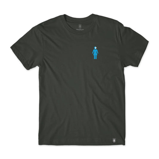 Girl Skateboards Dialog T-Shirt Black