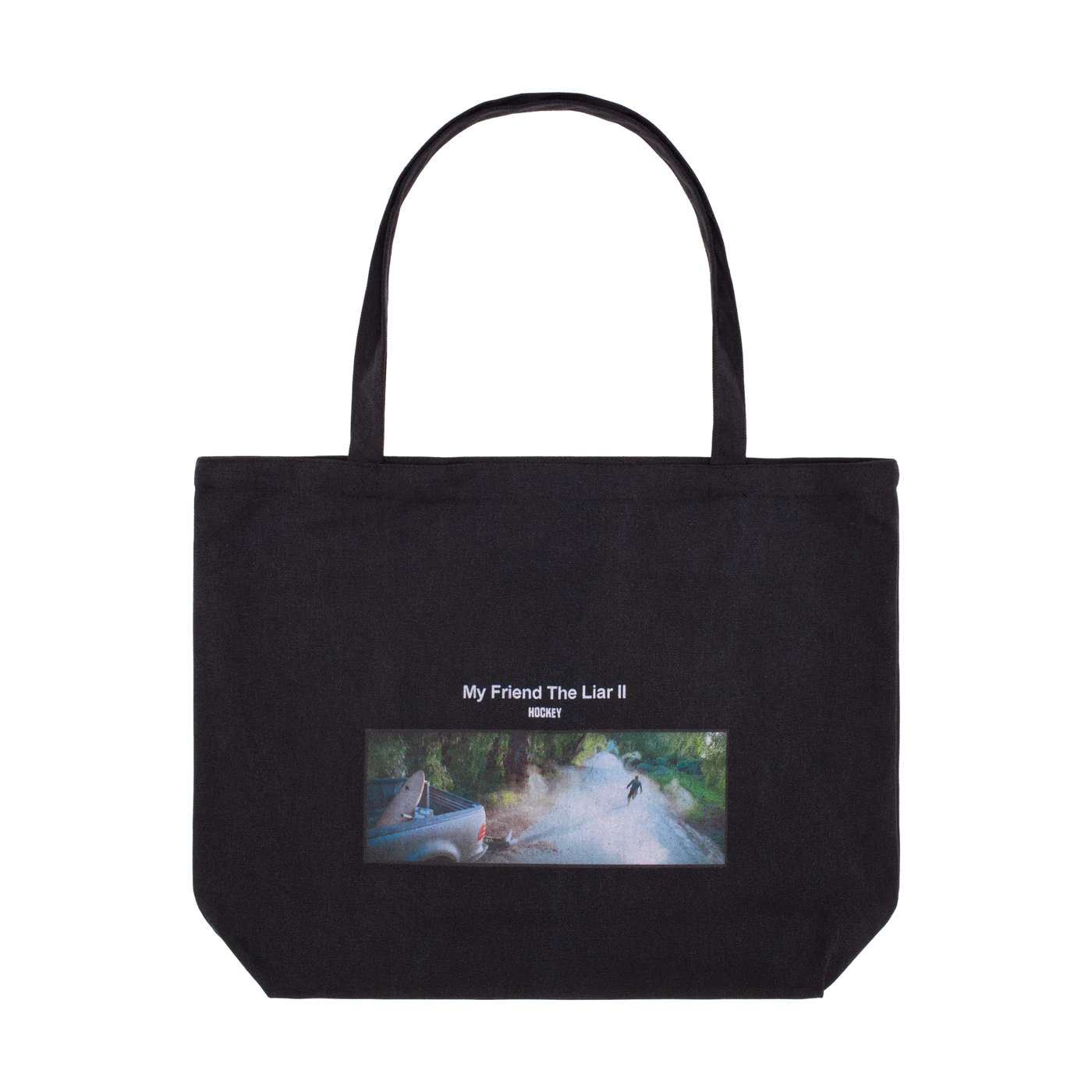 Hockey MY FRIEND, THE LIAR II TOTE BAG
