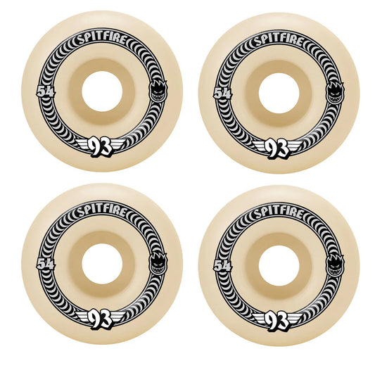Spitfire F4 54mm 93a Classic Natural Wheels soft sliders