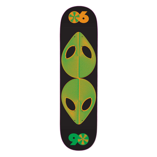 Alien Workshop Scanner twin-tail skateboard deck 8.25