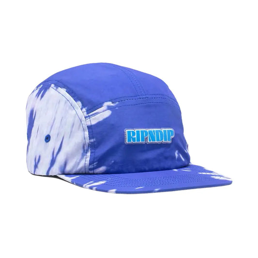 Ripndip 5 panel blue camp cap