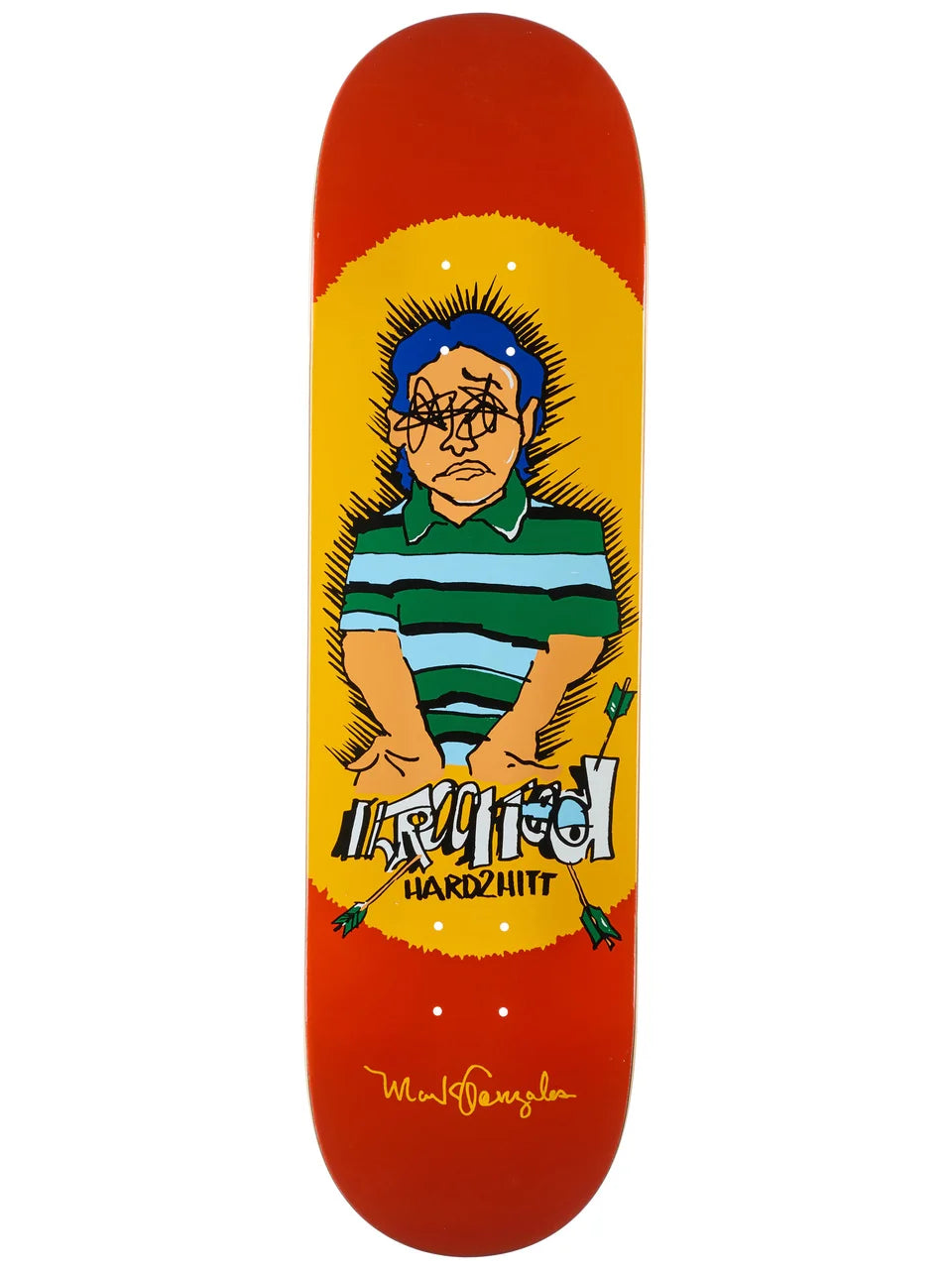 Krooked 8.5 Mark Gonzales Hard2Hitt Skateboard Deck