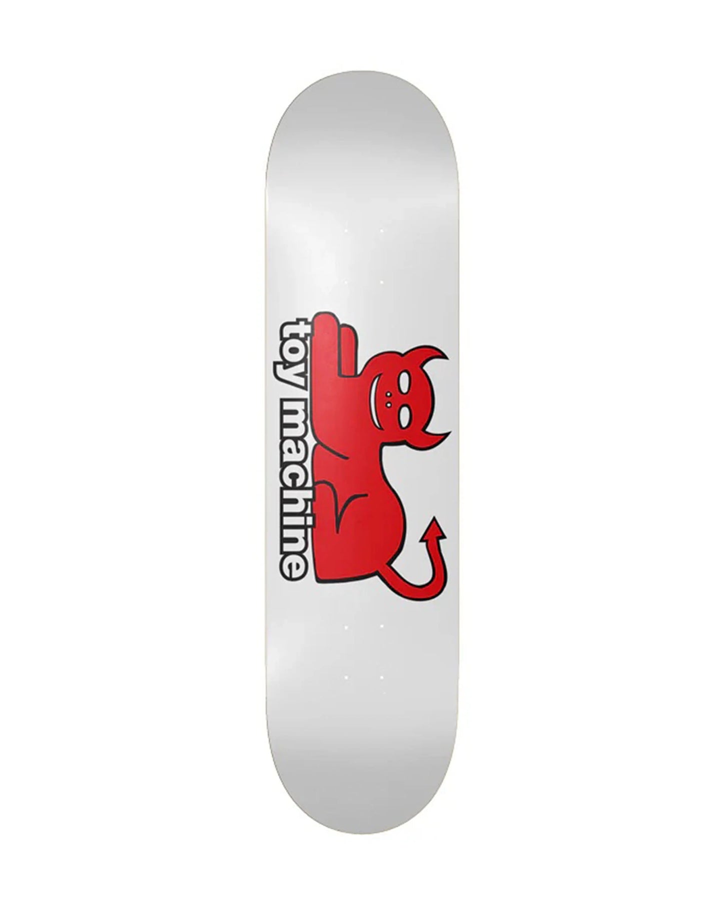 Toy Machine Devil Cat White 8.75 Skateboard Deck