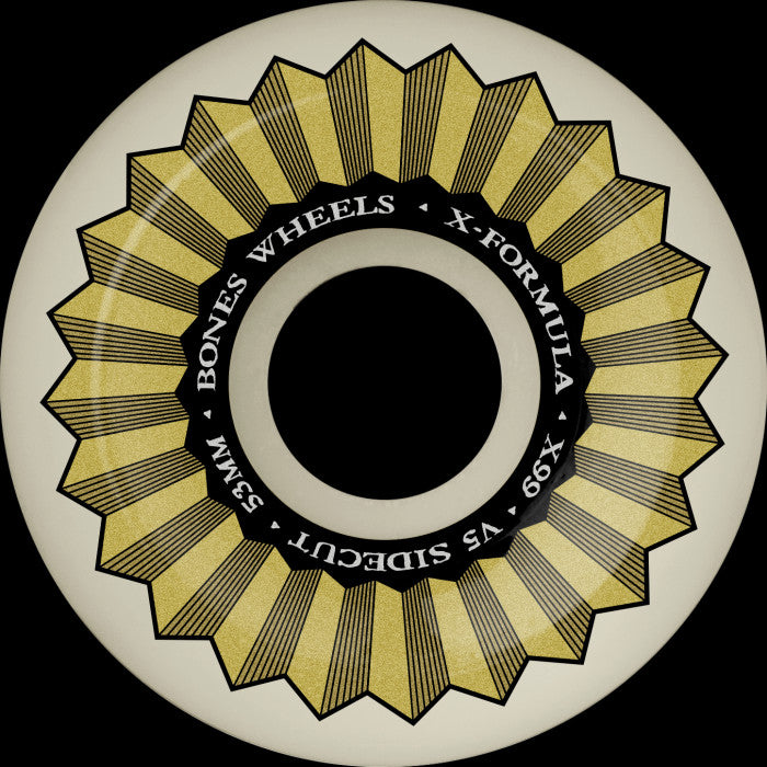 Bones 53mm 99A X Formula Sidecut Wheels