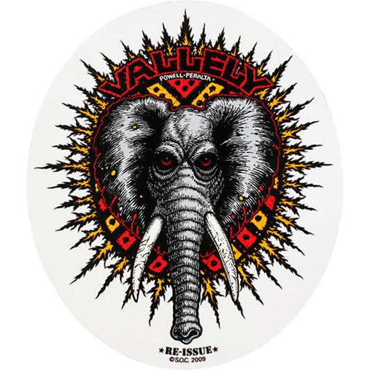 Powell Peralta Vallely Elephant Sticker
