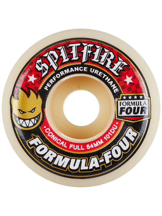 Spitfire 53mm wheels 101A Formula Four Conical Full