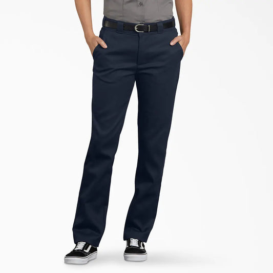 Dickies Womens 776™F Slim Work Pants Dark Navy - FP776