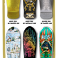 SANTA CRUZ SMA NATAS PANTHER GOLD FOIL 2021 BLIND BAG REISSUE 10.5" CLASSIC SKATEBOARD DECK
